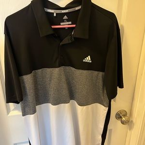 Adidas Tricolor golf polo